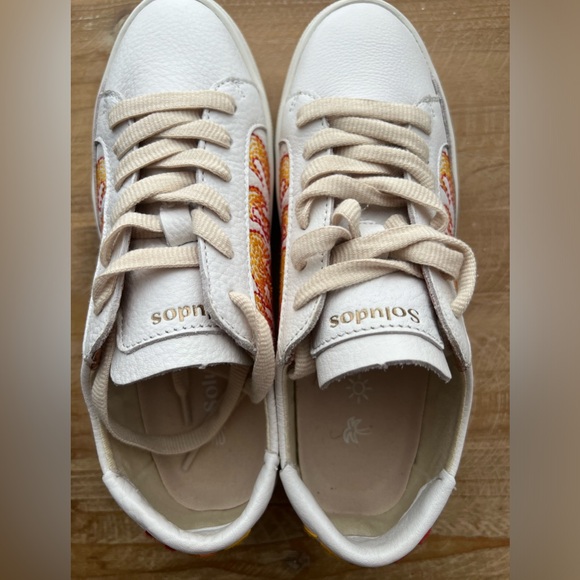 Soludos Ibiza Platform sneaker Hot Stuff women’s size 6.5 - Picture 5 of 10